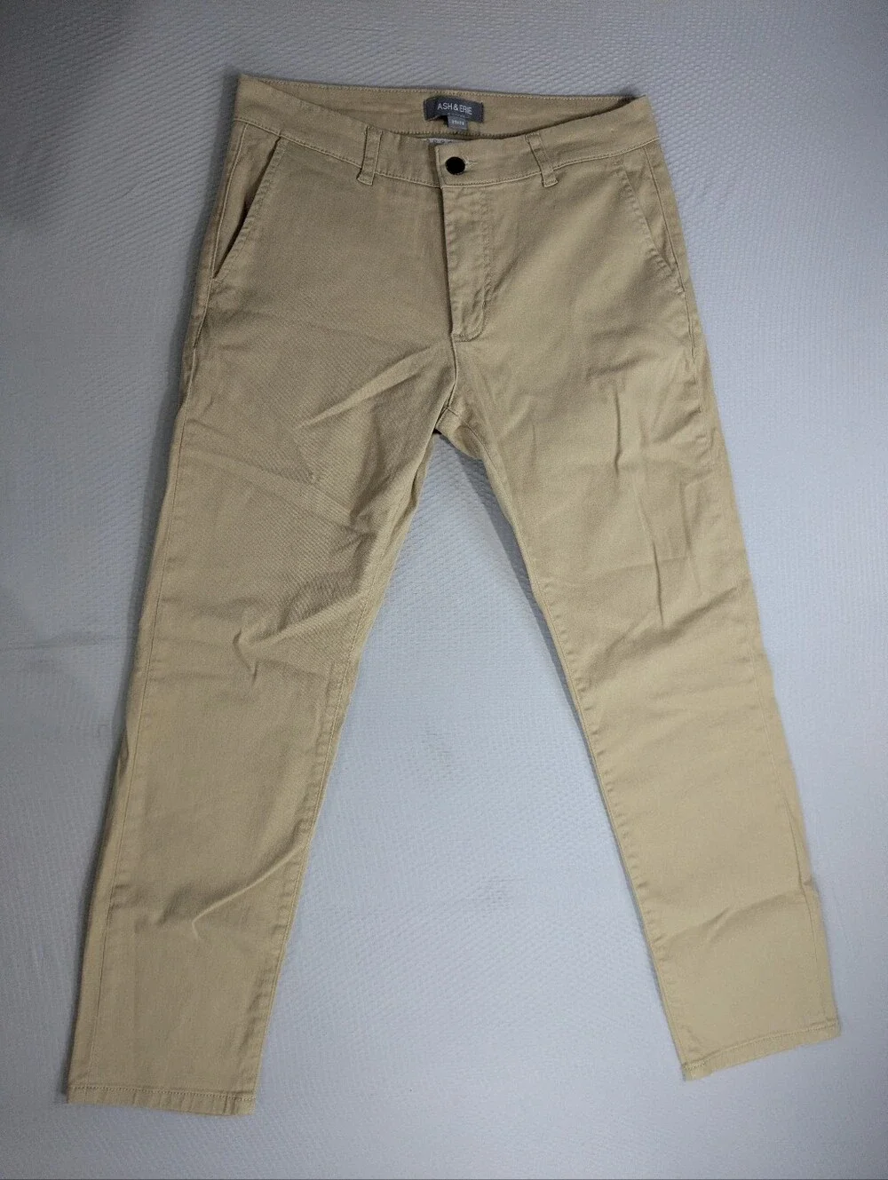 Ash & Erie Pants Mens 29x28 Chino Zip Fly Casual Pockets Preppy